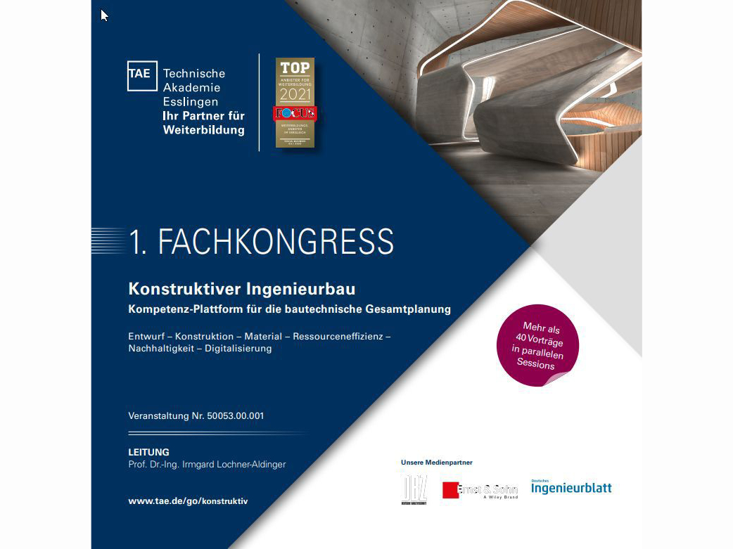 Fachkongress Konstruktiver Ingenieurbau