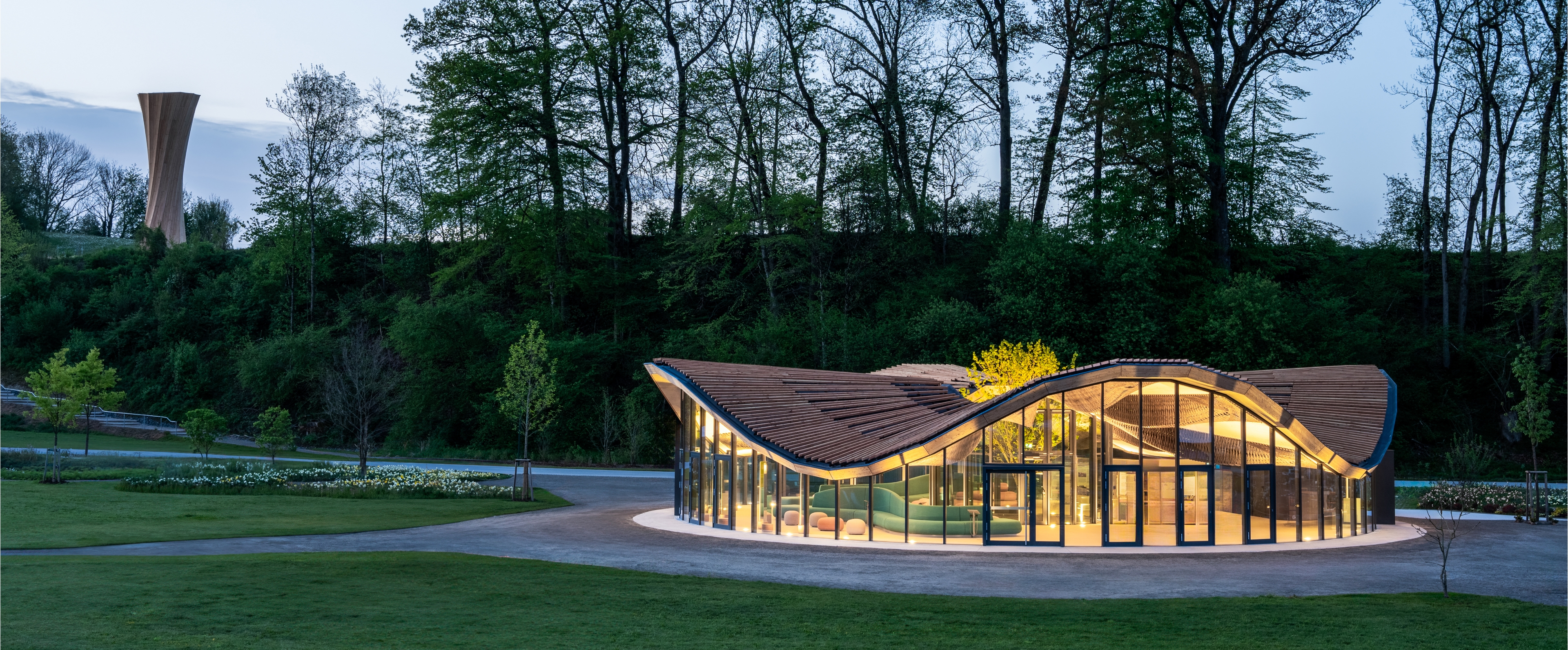 Hybrid Flax Pavilion